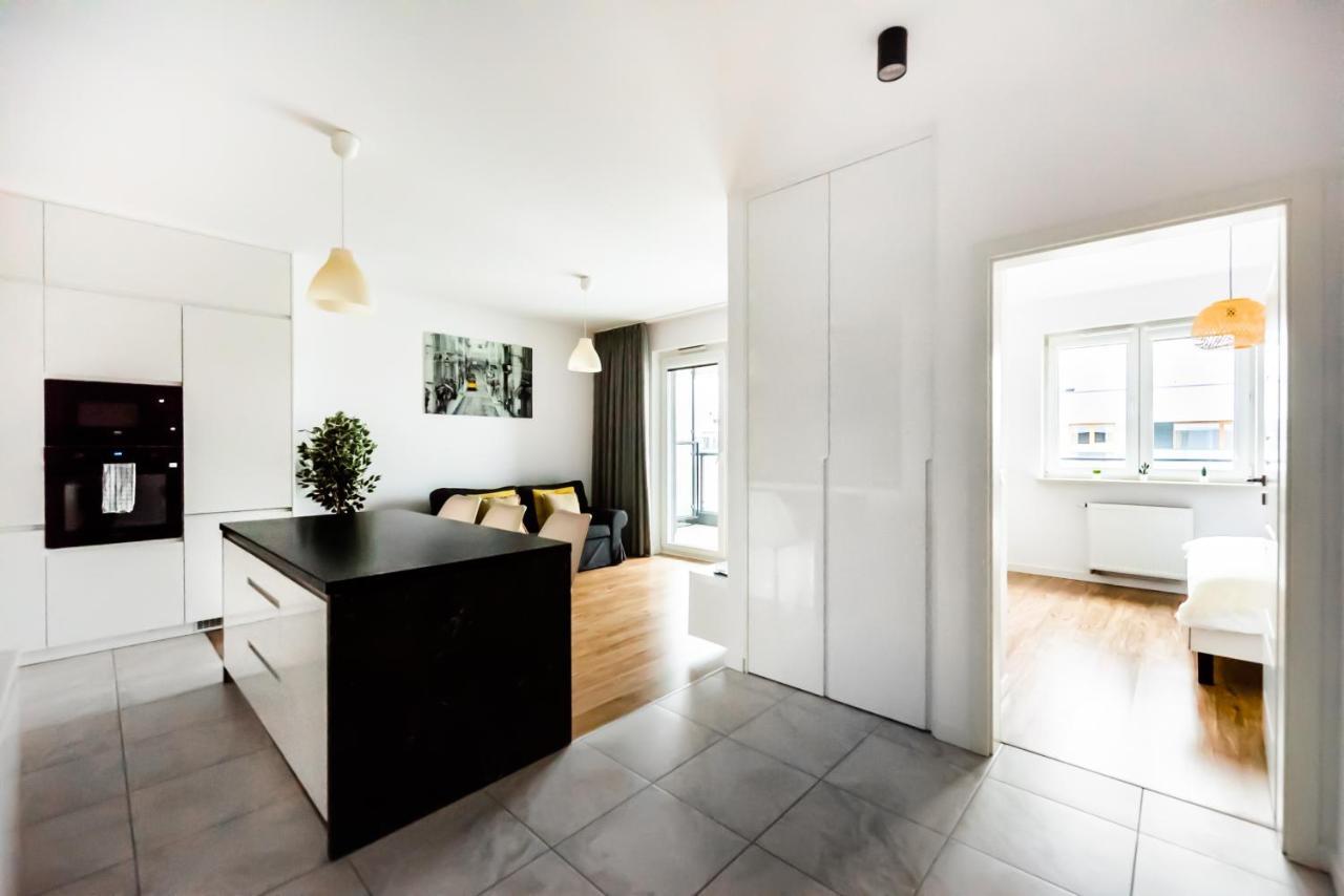 Magazynowa Exclusive Amber Apartment วอร์ซอ ภายนอก รูปภาพ