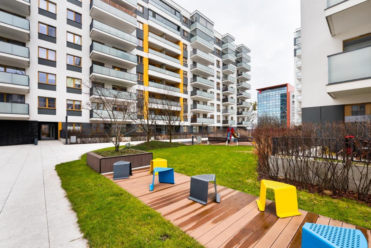 Magazynowa Exclusive Amber Apartment วอร์ซอ ภายนอก รูปภาพ